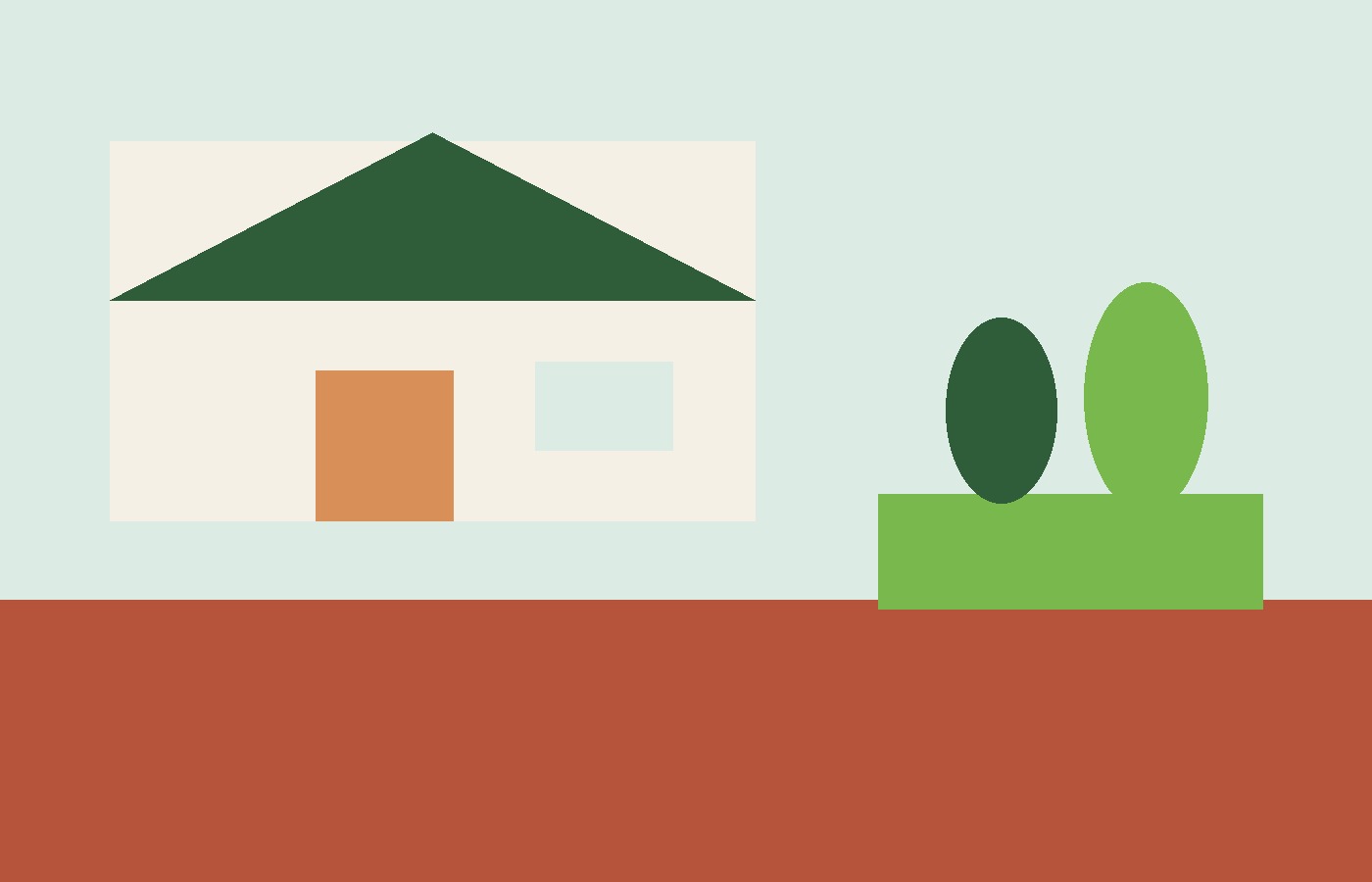 Home renovation and garden planning workspace