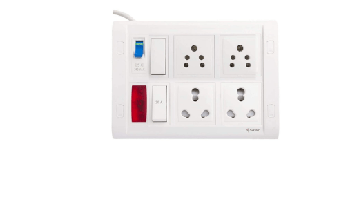 Distribution Board,6a Switch, And 16 A Socket