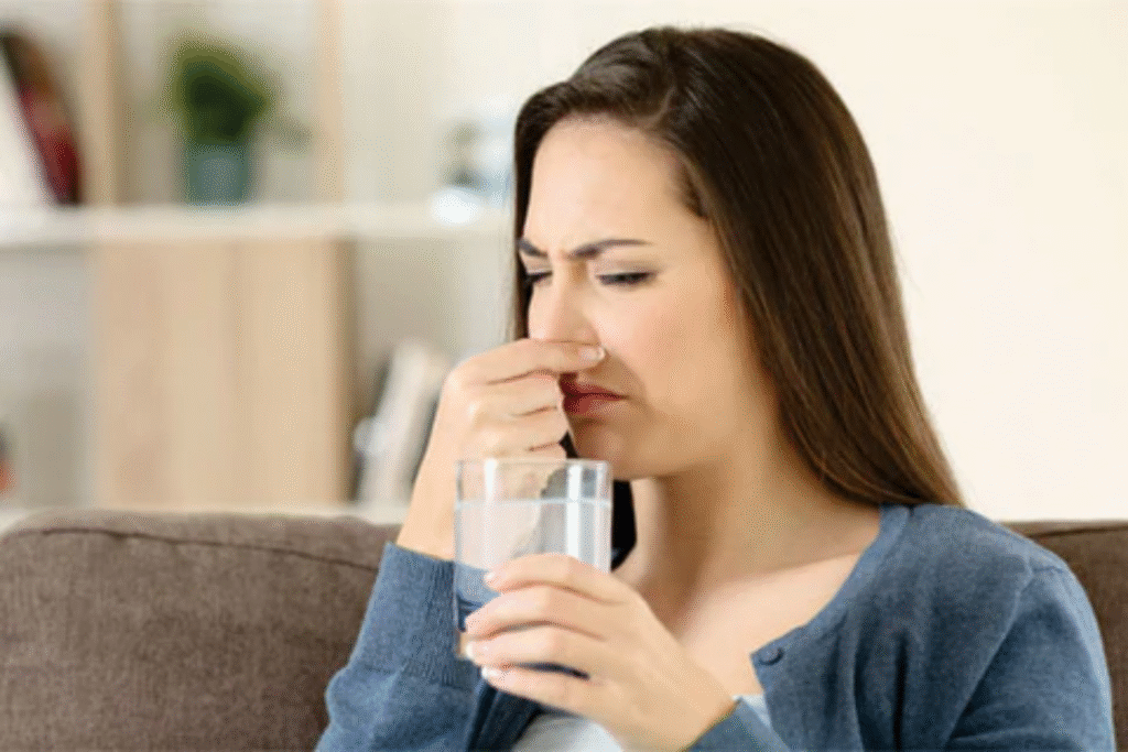 Why does my water smell bad