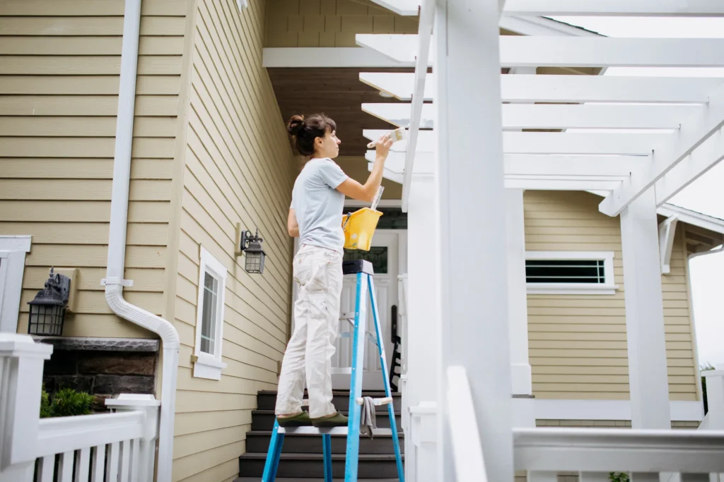 wood siding painting and protection